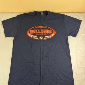 Gildan Navy Blue Bulldogs Graphic Tee
